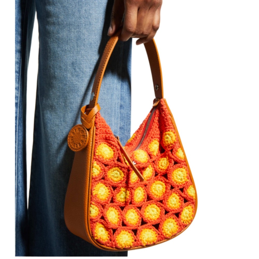 NWT $390 Simon Miller Crochet Snap Shoulder Bag! - Picture 2 of 6